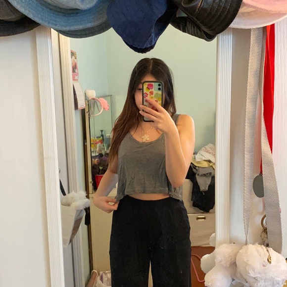 Aritzia talula top grey? gray? Size xxs - Picture 1 of 3